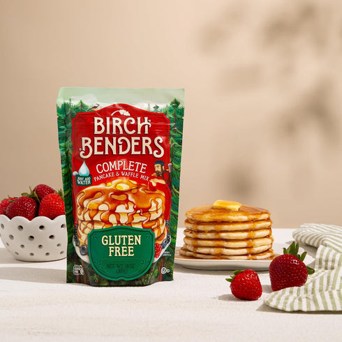 14 oz (Pack 2) Birch Benders Gluten Free Pancake and Waffle Mix