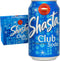 Shasta Club Soda | 12-Pack of 12oz Cans | Crisp & Clean