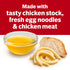 25% 10.75 oz (24 Pack) Campbells Condensed Less Sodium Chicken Noodle Soup, Can