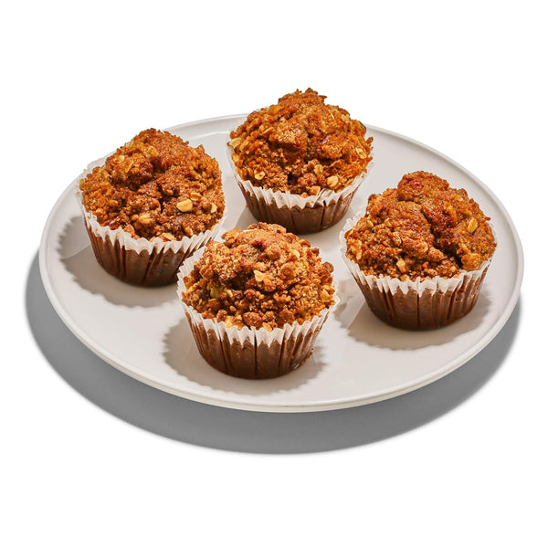 Whole Foods Market, Muffin Banana Nut Brown Sugar Streusel 4 Pack, 20