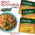 10g Packet (3-Pack) Wild Zora Instant Organic Quinoa Meals - Quick & Tasty Prepared Quinoa Bowls, Pantry Staples
