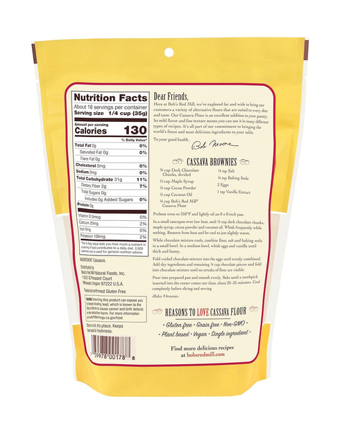 20 OZ BOBS RED MILL Cassava Flour