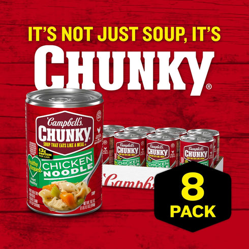 Soup,16.1 Oz Campbells Chunky Soup, Healthy Request Chicken Noodle Can