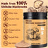 Egcina 8.5oz 100% Dried Shiitake Mushroom Powder - Pure Natural Shiitake Mushroom Seasoning for Cooking, Ramen, Coffee
