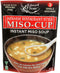 Edward & Sons Organic Japanese Restaurant Stle Miso Cup Instant Soup, 2.9