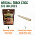 20 1 2.7 Package Packet LEM Products Backwoods Original Snack Stick Seasoning Sausage Kit, Ideal for Wild Game, Seasons