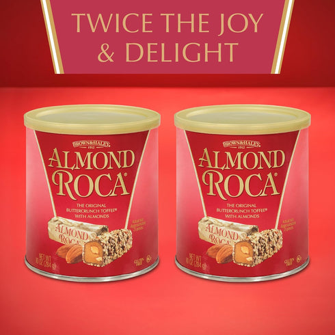 Almond Roca (Pack 2),1.87 Buttercrunch Toffee with Chocolate and Almonds of pounds