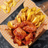 GeeRic 9.84 13.78 Inch, 100 Mother's Day Waxed Deli Paper Sheets for Food Wraping, * Pcs Food Basket Liners