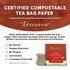 25 5.3 oz (150 Teeccino Organic Mushroom Herbal Tea, Chaga Ashwagandha, Butterscotch Cream, Caffeine Free, Tea Bags, g)