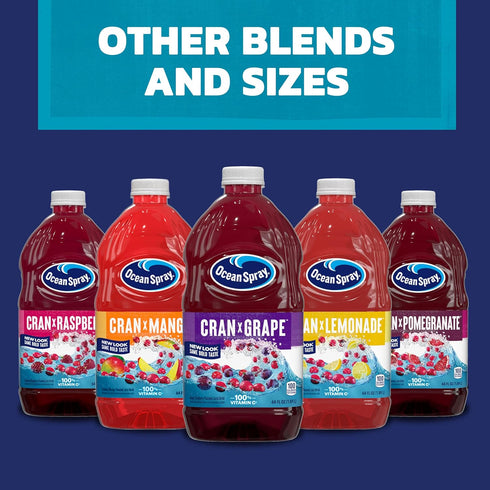 64 Oz (Pack 8) Ocean Spray Cran-Tropical Cranberry Tropical Juice Drink, Fl Bottle