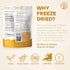 5 3rd Yellow Raspberry Powder Ounce Bag - Party Lab Tested Himalayan Golden Freeze Dried Raspberries Fruit Dehydrated