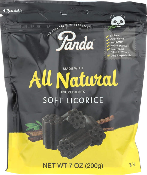 Panda All Natural Soft Licorice, 7 Oz