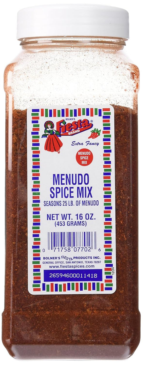 Bolner's Fiesta Extra Fancy Menudo Spice Mix, 16 Oz