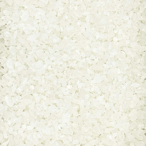 Fruidles Natural White Rock Sugar For Tea and Coffee, Clear Pure Cane Sugar Crystals, Dissolves Quickly, Resealable Bag