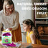 150G/5.3OZ Frozen 100% Freeze Dried Dragon Fruit Chunks, Freeze Dried Fruit, Dragon Fruit, No Sugar Added, Natural