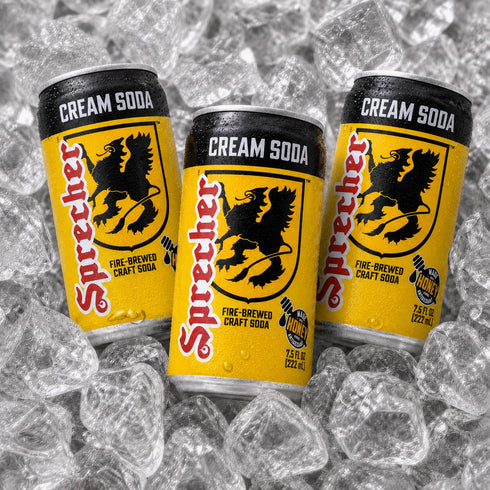 Sprecher 7.5 oz (10 Pack) Cream Soda fl Mini Cans