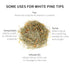 6.0 oz 85 White Pine Needle Tea, Wild-Harvested in Wisconsin | | Servings | Loose Leaf | Herbal Tea & Medicinal Herbs |