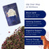 7 oz (200 Herbs & Kettles Refill - Rose Cardamom Chai g) | Single-Origin Assam Black Tea with Rose Petals & Green