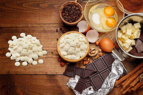 2 Lbs Sarah's Candy Factory Premium Coating Melting Wafers White Chocolate Baking in Bag, Kosher and Gluten Free