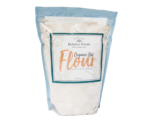 Gluten Free Oat Flour (3 pounds) - Low-carb organic Oat Flour with