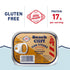 3.75 oz (Pack 12) 18g Beach Cliff Wild Caught Fish Steaks in Mustard Sauce, Can of - Protein per Serving - Gluten Free