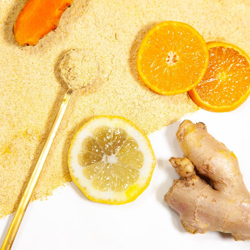 (30 SMART Pressed Juice Organic Pressed Ginger & Turmeric Shot with Apple Cider Vinegar, Echinacea, and Lemon - Made