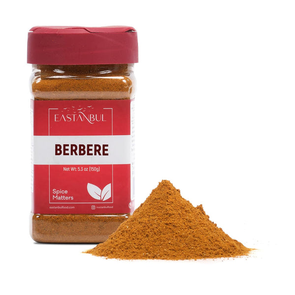 Eastanbul Berbere Spice Blend, 5.3oz Authentic Ethiopian Mix, Berbere Seasoning Medley for Exotic Cooking