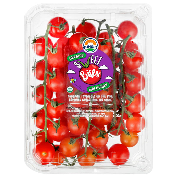 Sunset Organic Sweet Bites Cherry Tomatoes, 12 OZ