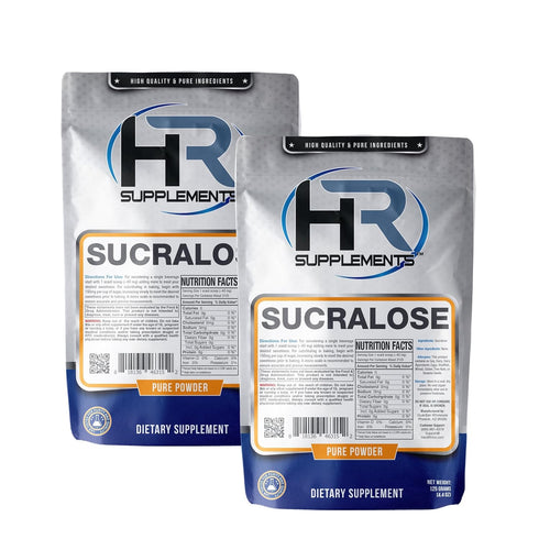 HR Supplements Sucralose Powder | 250 Grams | Zero Calorie Sweetener &