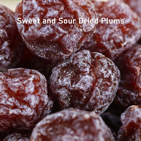 SXETBEAN 12oz/350g Dried Plums, Sour and Sweet Dried Plum (Sweet and Sour)