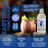 5x 32oz Top Hat East India Craft Concentrated Quinine Tonic Drink Syrup - Natural Quinine Wellness Tonic Water