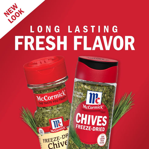 0.16 oz (Pack 6) McCormick Freeze-Dried Chives