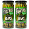 Foster's Pickled Green Beans in a Jar, Original, 16oz, 2 Pack, Traditional