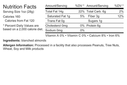 1 Lb. Oh! Nuts Blanched Almond Flour for Gluten-Free, Baking - Bulk Wheat Substitute for Macarons and Protein-Rich