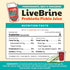 58.5 3 Pack 39 Olive My Pickle Probiotic Pickle Juice - Ounces | of LiveBrine Pomegranate Beet & Tangerine Pickle Juice