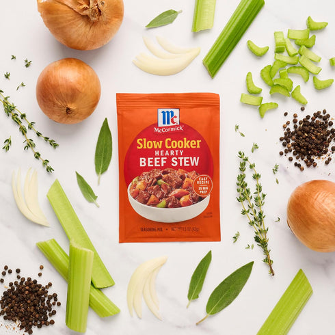 1.5 oz McCormick Slow Cooker Hearty Beef Stew Seasoning Mix