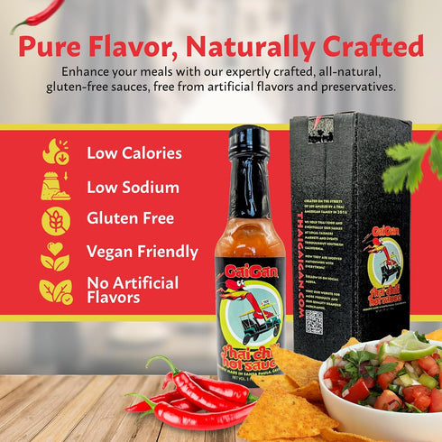 4 Pack GaiGan Thai Chili Hot Sauce
