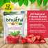 0.56 oz Packets, 12 Pack bfruitful Freeze-Dried Strawberries, Freeze Dried Fresh Fruit Bites, Gluten Free, Vegan, Dairy