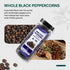20oz 9.5oz Set, Set Soeos Himalayan Pink Salt + Whole Black Peppercorns Coarse Grain, Salt for Grinder Refill, Salt