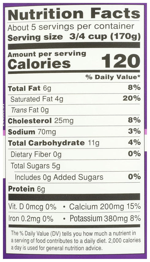 32 Meyenberg Goat Dairy, Yogurt Goat Plain, Ounce