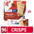 100 (8 96 Count) Special K Bar Pastry Crisps, Breakfast Bars, Calorie Snacks, Brown Sugar Cinnamon Boxes