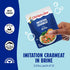 3.53 oz. Packet 12) Chicken of the Sea Imitation Crabmeat in Brine, (Box