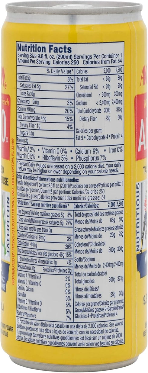 Acassan Ak-100 9.8 Oz (Pack 12) Mrs. French Vanilla Corn Drink, fl