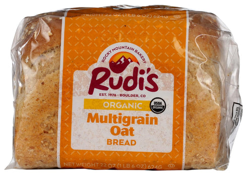 Rudis 22 OZ BAKERY Organic Multigrain Oat Bread