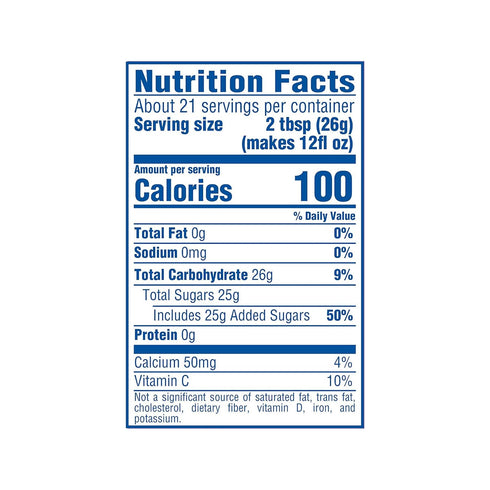19 Kool-Aid, Drink Mix, Sugar Sweetened Grape, Ounce