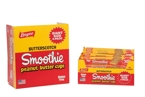Boyer Candy Company Smoothie Cups - 4 pack / 24 count