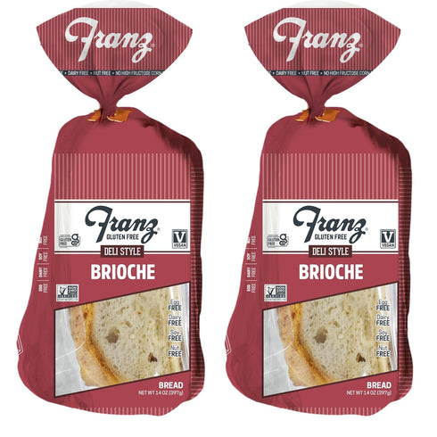 Franz Bakery Franz Gluten Free Deli-Style Brioche Bread - 2 Pack (2 x 14