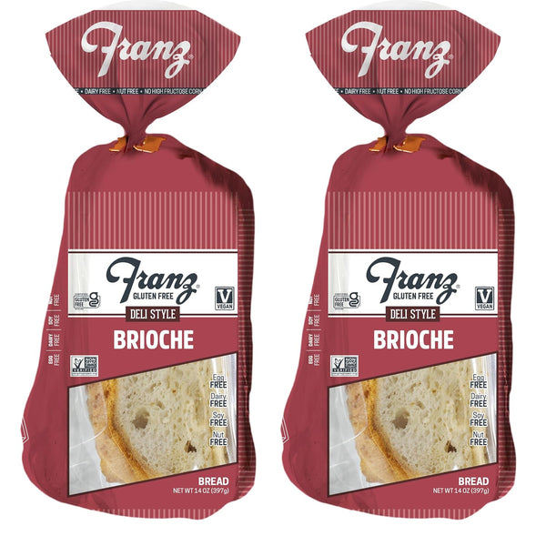Franz Bakery Franz Gluten Free Deli-Style Brioche Bread - 2 Pack (2 x 14