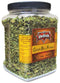 Dehydrated Dried Green Bell Pepper by It's Delish Jumbo Reusable Container 12