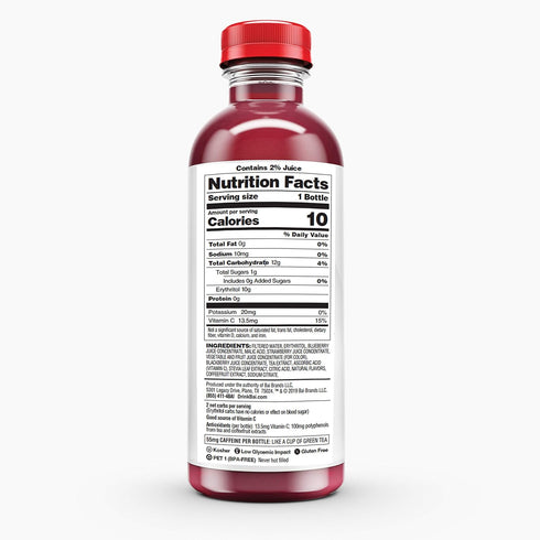 18 6 count Bai Flavored Water, Brasilia Blueberry, Antioxidant Infused Drinks, Fluid Ounce Bottles